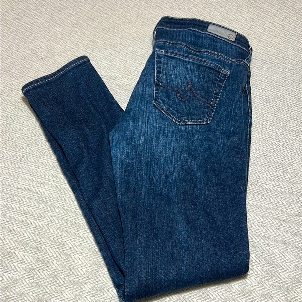 AG The Stilt Cigarette Leg Jeans Size 29 | Low Rise Skinny Denim